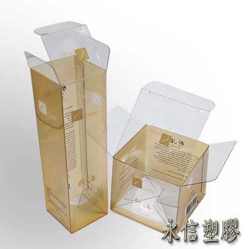 高透明PVC手工摺疊包裝盒｜客製化耐用包裝解決方案
