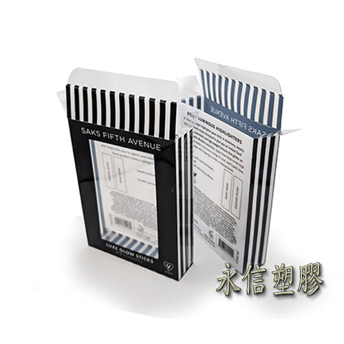 透明PVC/PET手工摺疊包裝盒